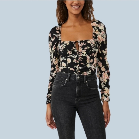 Free People Tops - Free people Hillary Printed Top $98 retail NWT XS